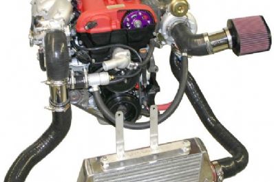 Flyin' Miata Voodoo II turbo system for NB chassis
