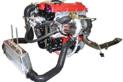 Flyin' Miata Voodoo II turbo system for NA6 chassis