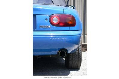 Flyin' Miata NA naturally aspirated stainless steel exhaust