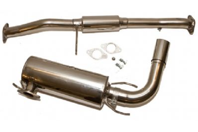 Flyin' Miata Mazdaspeed exhaust and midpipe